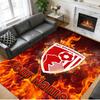 Crystal Velvet Rug Custom Name Text, Soft Non Slip Floor Mat Home DecorBournemouth Football