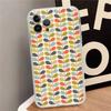 Multi Stem Orla K-Kiely Folio Phone Case For IPhone 16 15 8 7 6 6S Plus X SE XR XS 14 11 12 13 Mini Pro Max Mobile Case
