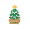 Christmas Cartoon Building Block Figurines, Snowmen, Micro-Particle Toy Gifts
