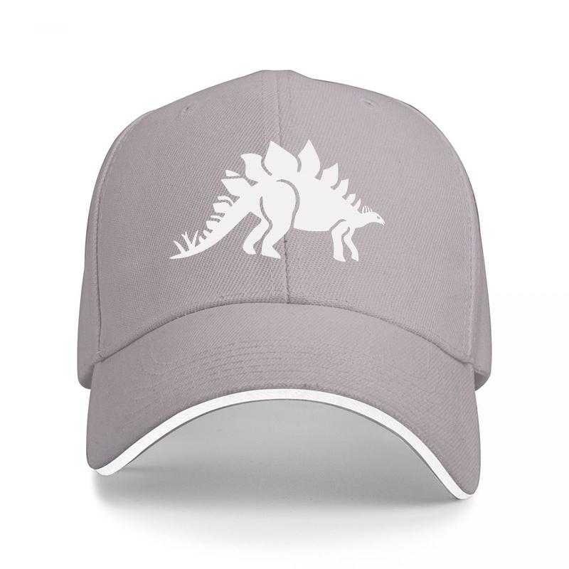 Dinosaur Sandwich Brim Baseball Cap Adjustable Hip Hop Hat Lightweight Printed Unisex Casual Outdoor Daily Accessories Gift