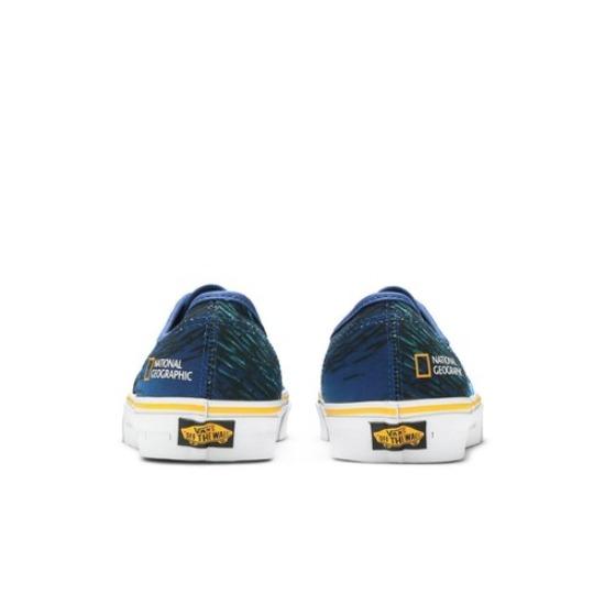 Vans National Geographic x Authentic 'Ocean' VN0A2Z5I002 Herrenschuhe