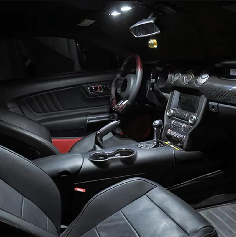 

For Hyundai Santa Fe 2 3 CM DM TM Accent Solaris RB Tucson JM TL i10 i30 i40 Car Interior No Error LED Reading Light Accessories Santa Fe 3 -7PCS белый