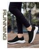 Breeze Knit Slip-on Running Shoes for Men & Women: Lightweight, Breathable Casual Sports Footwear