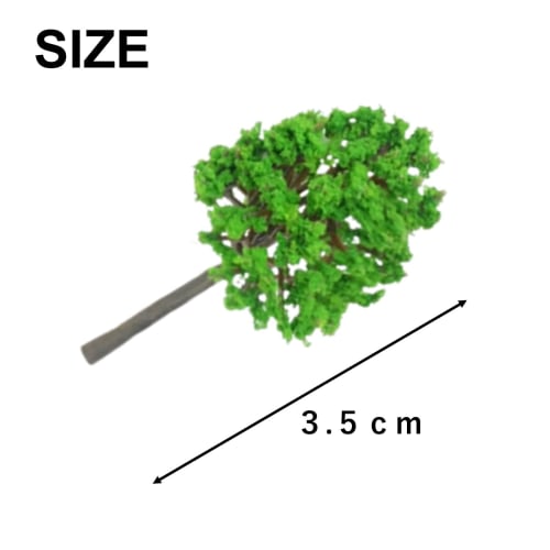 heizi Diorama Trees, Set of 60, HO Gauge, N Gauge, Landscape, Trees, Railway Models, Architectural Models, Miniature Plastic Model Building Materials