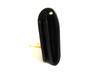 Authentic GUCCI Logo Script Black Leather Business Card Credit Card Holder #b166  Open box