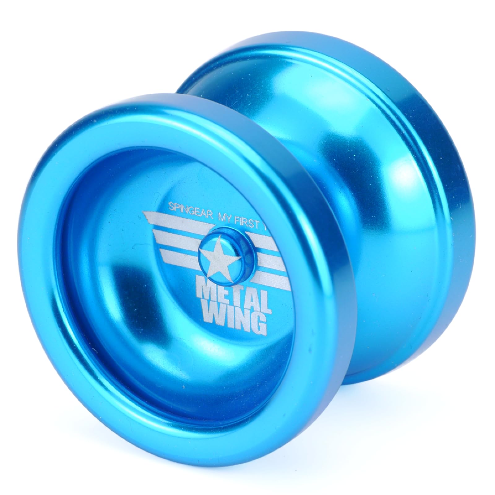 Spin Gear Ступень 3 Металлическое Крыло Размер D для Начинающих (синий)
