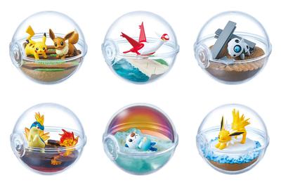 RE-MENT Pokemon Terrarium Collection 13 BOX Products,6 Types,6 Pieces