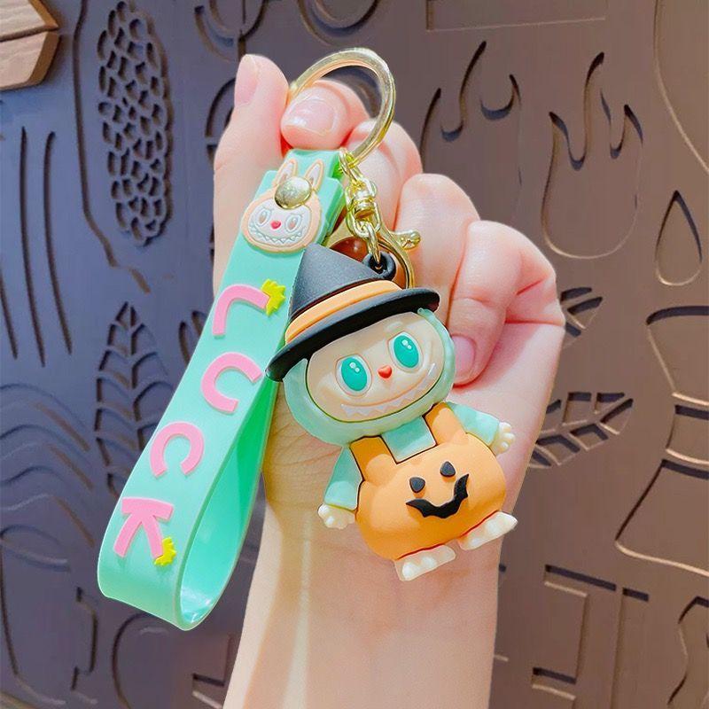 New Labrador Cartoon Keychain Doll Pendant Cute Car Student Keychain Hanging Gift