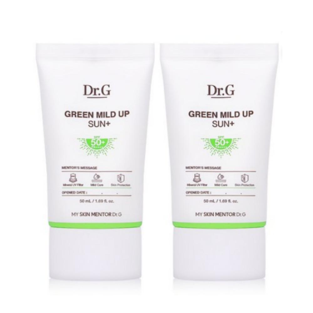 Dr. G Green Mild Up Sun Plus SPF50+ PA++++ 50ml 1+1 Set