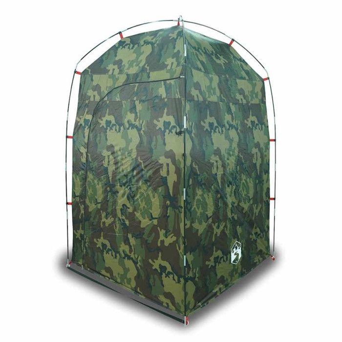 VidaXL Tente de douche camouflage imperméable, tente, tente de jardin, abri d'extérieur, tente de camping, abri de camping, 4009406