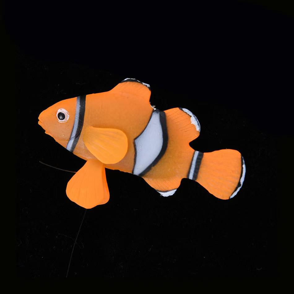Aquarium Landschaft: Schwimmende leuchtende Kunststoff-Fischdekorationen PP Bag