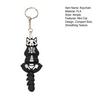 Keychain Mini Cat Key Chain Soft 3D Printed Stress Reliever Compact Size Clip-On Bag