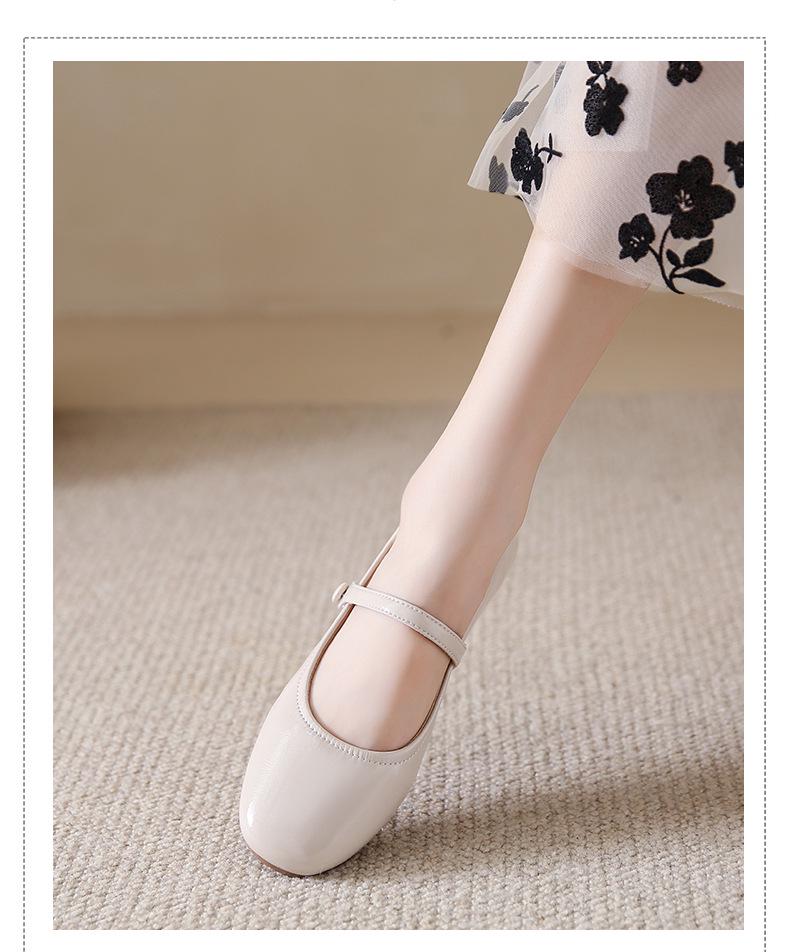 Sweet & Gentle One-Strap Round Toe Loafers, 2024 Autumn Japanese Academy Style for Skirts