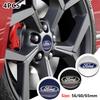 Adesivo per Auto 4 pezzi 56/60/65mm Accessori Decorativi per Esterno Auto Adesivi Coprimozzo Ruota Accessori Per Ford Focus MK2 MK3