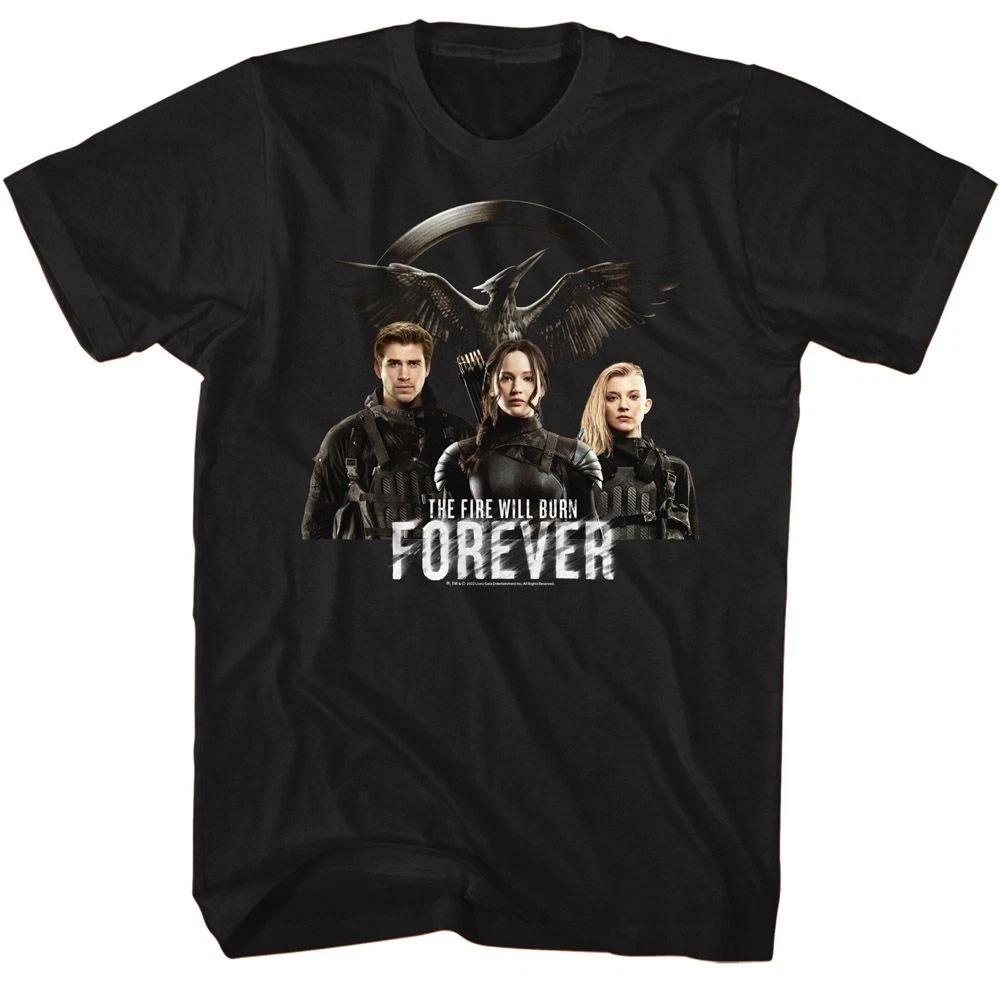 Hunger Games Fire Will Burn Forever Tshirt S