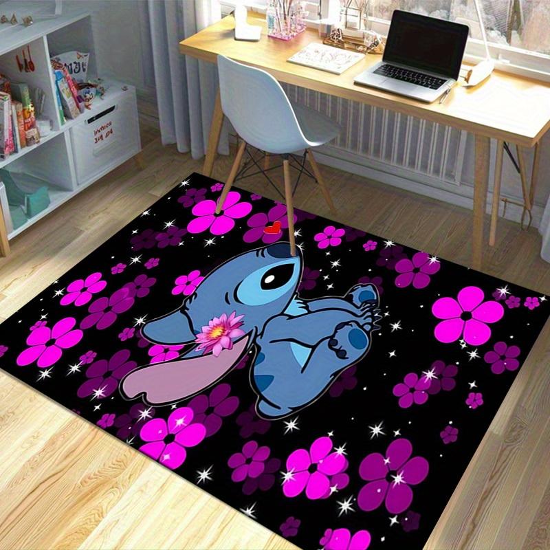 1pc Cute Stitch Cartoon Rug for Home Decor, Office Carpet, Chair Cover, Outdoor Mat, Gift Ideaz4157