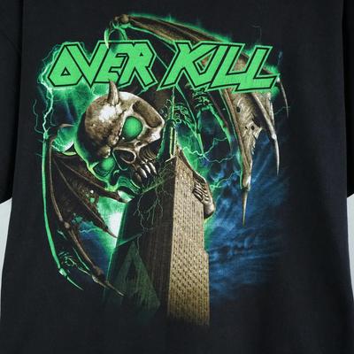 Vintage 2012 Overkill S-234XL Shirt All Size Gift Fans Unisex T-Shirt