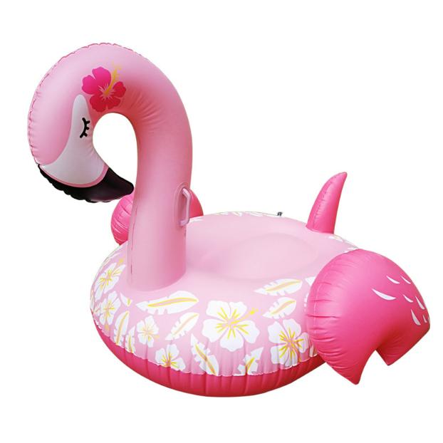 

Надувное кольцо для плавания с фламинго для взрослых, 120 см, плавающее крепление на сливное сиденье для детей и