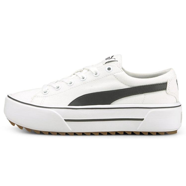 (WMNS) PUMA Kaia Platform  White Black  Women s 383804-01 EU 36