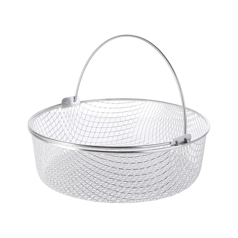 Dishwasher Safe Air Fryer Basket Stainless Steel Baking Basket Durable Baking Dish Pan Kitchen