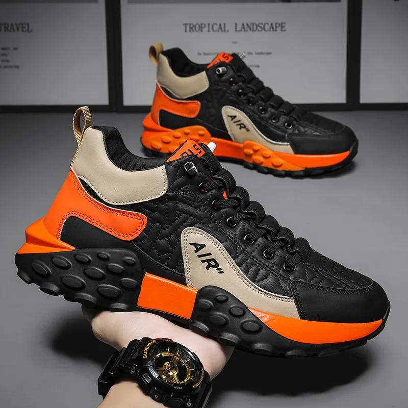 Marken Herren-Sneaker Designer Bequeme Laufschuhe für Herren Outdoor Rutschfeste Freizeitschuhe Mode Plateau Board Schuhe Männlich