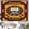Personalized Adventure Time Background Tapestry,Custom Name Birthday Party,Multifunctional Wall Decoration for Home Decor,Various Occasions