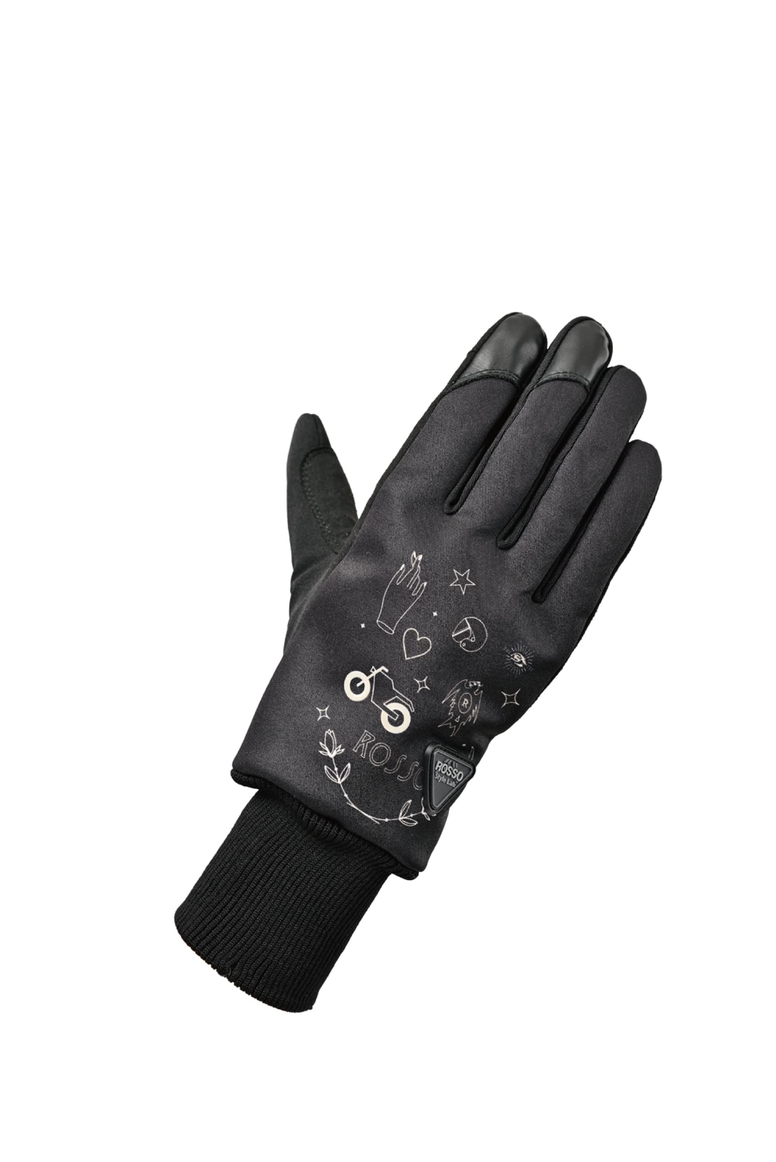 

Style RossoStyleLab Motorcycle Winter Gloves Handwriting Motif L [Rosso Lab] Multi-Pattern RSG-343