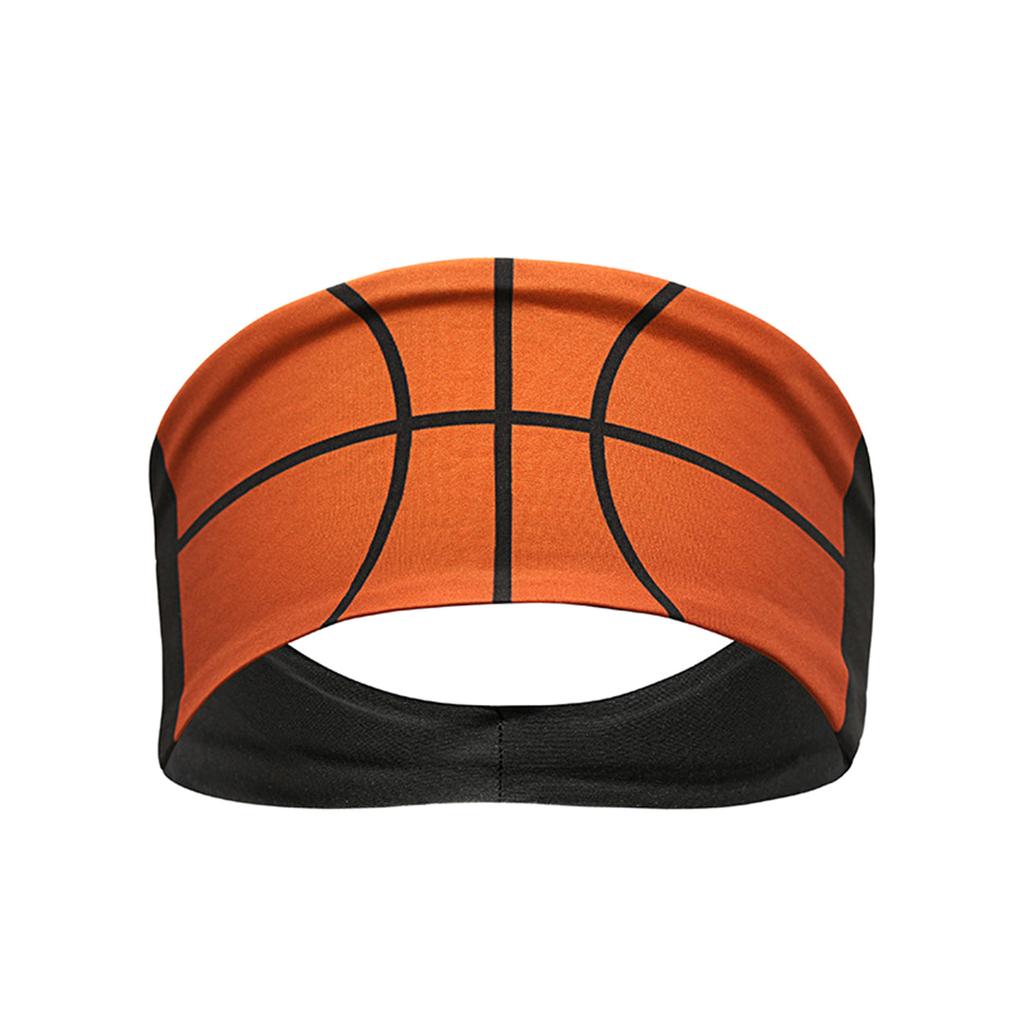 European And American Sports Hair Band Yoga Sweat Absorption Band Men And Women Running Fitness Headband Elastic Cotton Headband Solid Color Headband