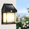 Solar Lights Outdoor, Dusk To Dawn Solar Wall Sconce Motion Sensor, 3 Lighting Modes Waterproof Solar