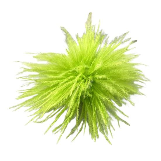 Unisex Brooch Faux Ostrich Soft Hat Anti-slip Lightweight Garment Feather Bag Decoration Wedding Party