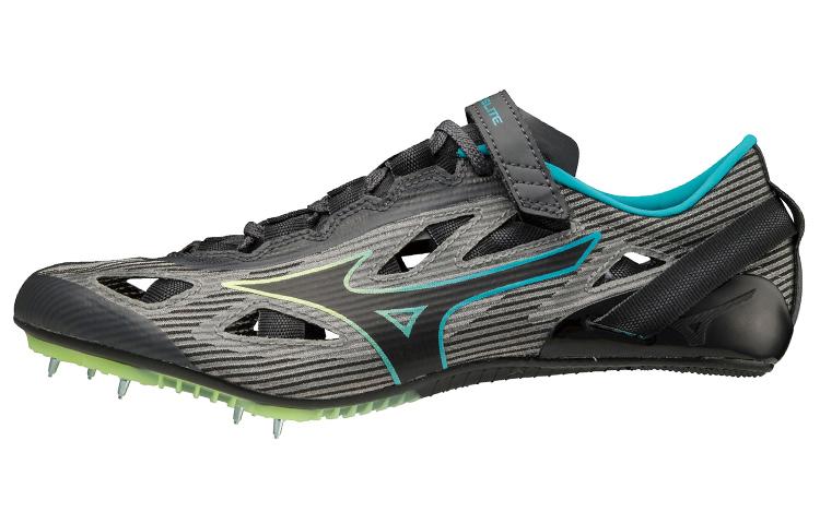 Baskets pour homme Mizuno X Laser Elite 2 'Gris Bleu' 44.5