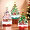 Christmas Tree Music Box Building Blocks - Santa & Snowman Toys for Kids