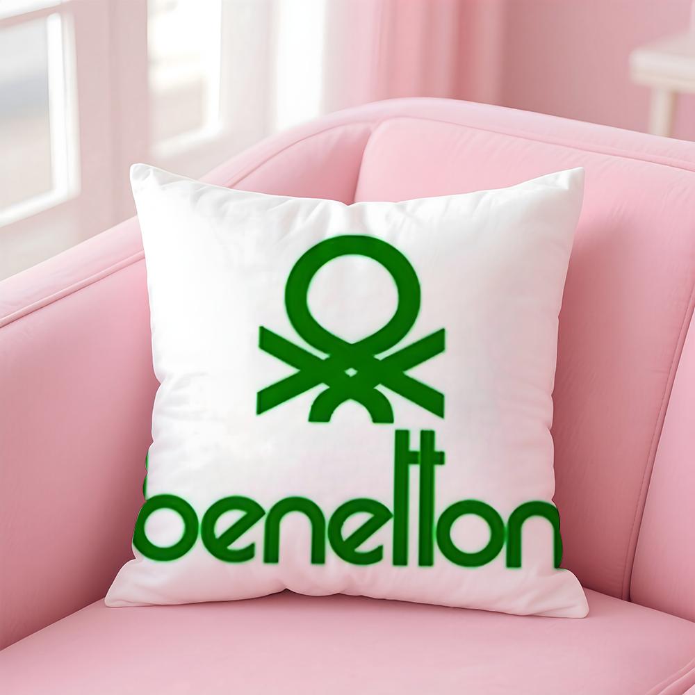

popular brands B-BenettonS Cushion Cover Comfortable Reversible Pillow Cover Ideal for Car Sofa Bedroom & Beyond 12x12Inch