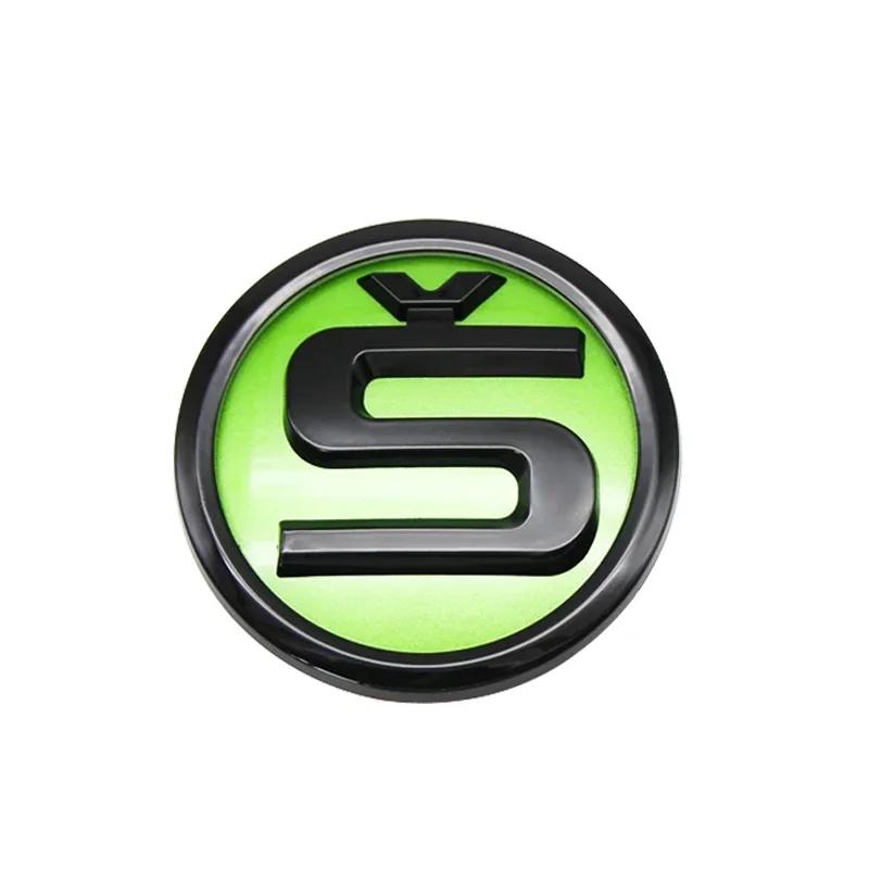 2025 Hot 8/9/10cm 3D Car Emblem Badge Hood Front Rear Trunk Logo For Skoda S Fabia 1 2 Octavia a7 RS Superb Rapid Yeti Karoq Vis