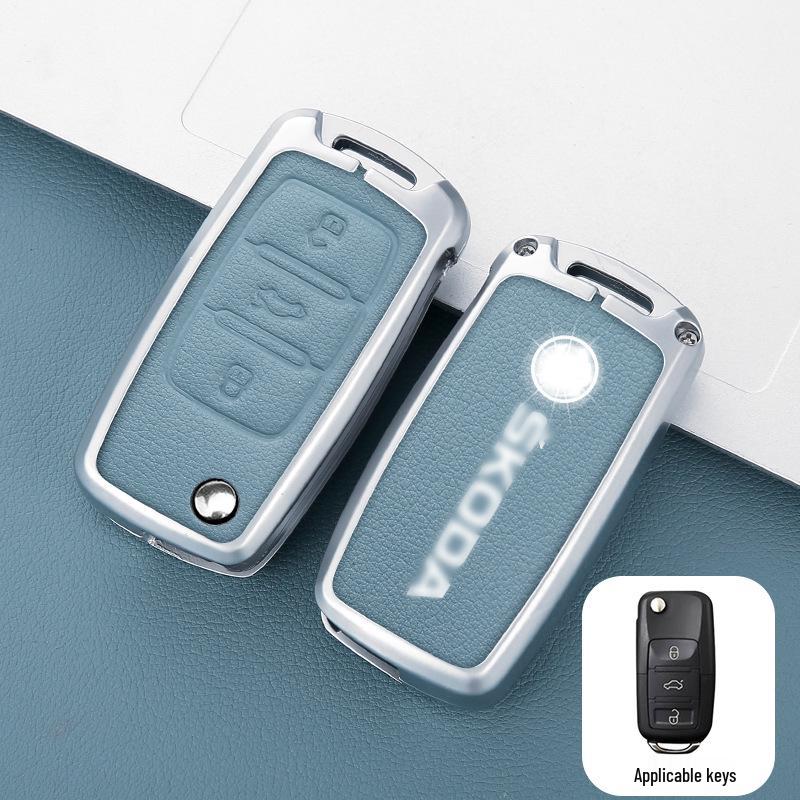 Skoda Key Cover for 23 Models: Octavia, Rapid, Superb, Fabia, Karoq, Spaceback, Hao Rui, Kodiaq, Kamiq