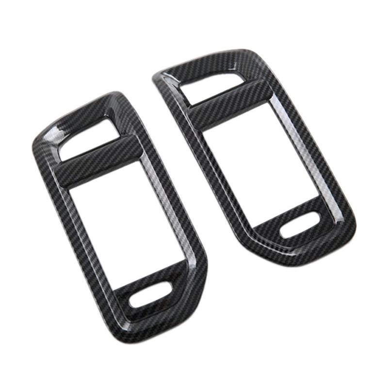 Car Interior Replacement Parts Accessories trument Desk Side Air Vent Trim Cover For Dodge RAM Trucks 1500 TRX