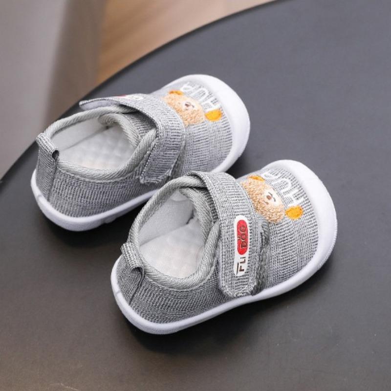 Infant and Toddler Closed-toe Anti-kick Cloth Shoes Breathable Baby Shoes Soft-soled Toddler Shoes