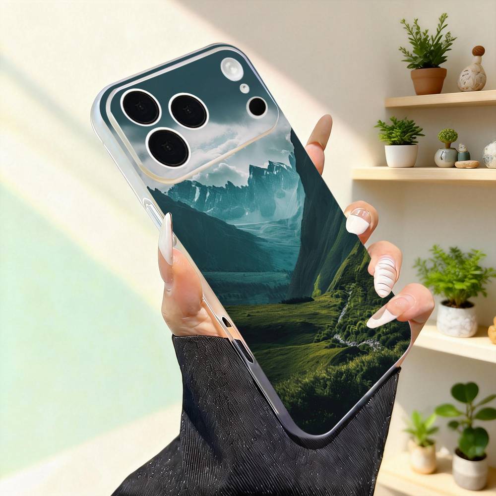

Natural Mountains Scenery For iPhone 17,16,15,14,13,12,11,Pro,Max,Plus,Mini,SE4,E Magnetic For Magsafe Wireless Phone Case iPhone14ProMax