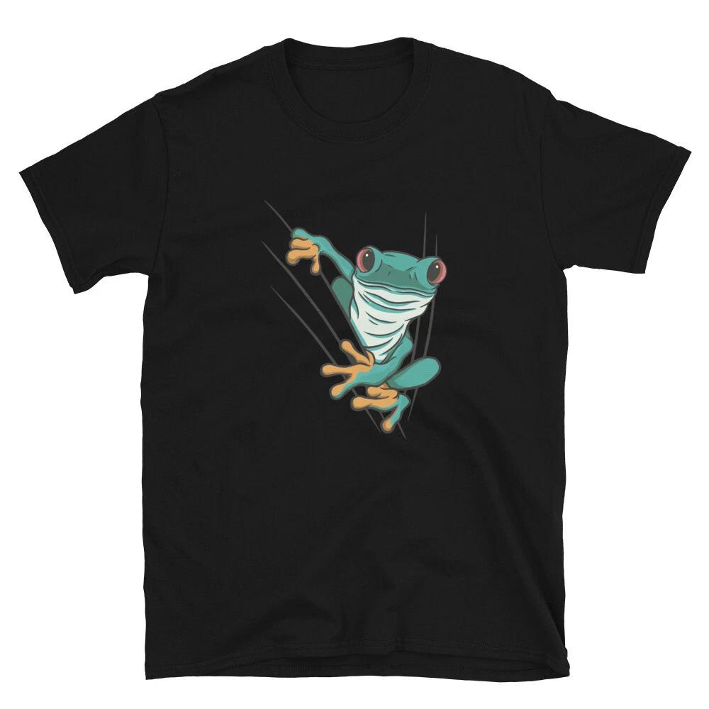 Frog Peeking Out Of The Shirt Classic Fit T-Shirt 2XL
