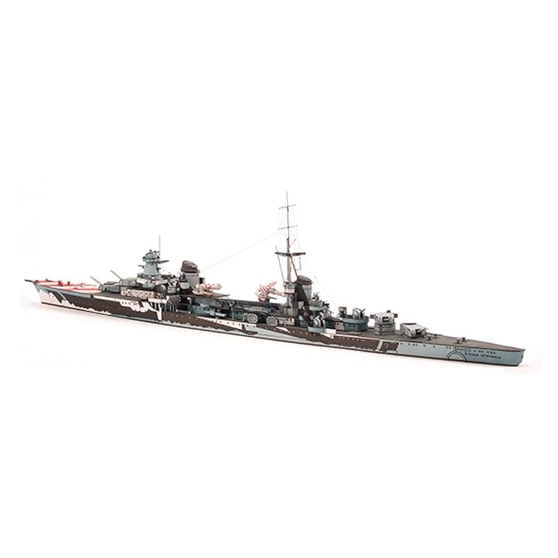 

3D assembly model paper craft boat 1/400 scale (Muzio Attendolo light cruiser)