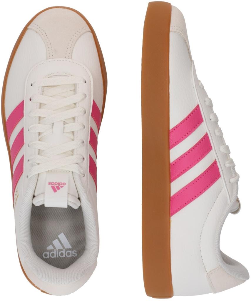 Кроссовки Adidas VL Court 3.0 Women core white/pulse magenta/gold met