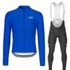 Autumn and Winter Long-sleeved Cycling Shirt Mountain Road Cycling Suit Strap Set 2026 Autumn Breathable Cycling Suit Set