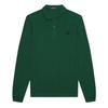 Fred Perry Unisex Adult Plain Long-Sleeved Polo Shirt