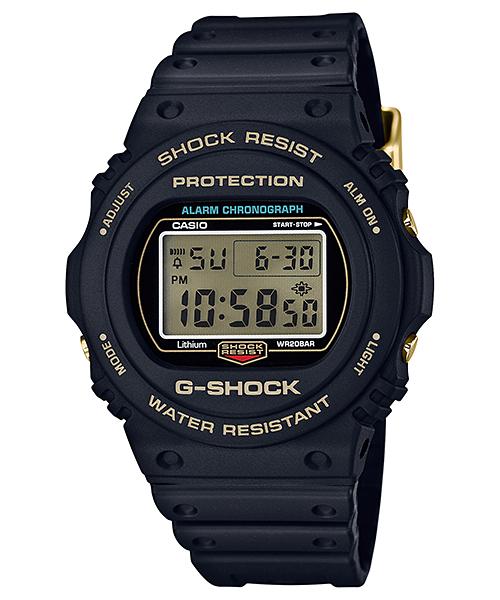 

Casio Men s Stainless Steel 200M Water Resistant Shock Resistant Alarm Quartz Watch DW-5735D-1B чорний