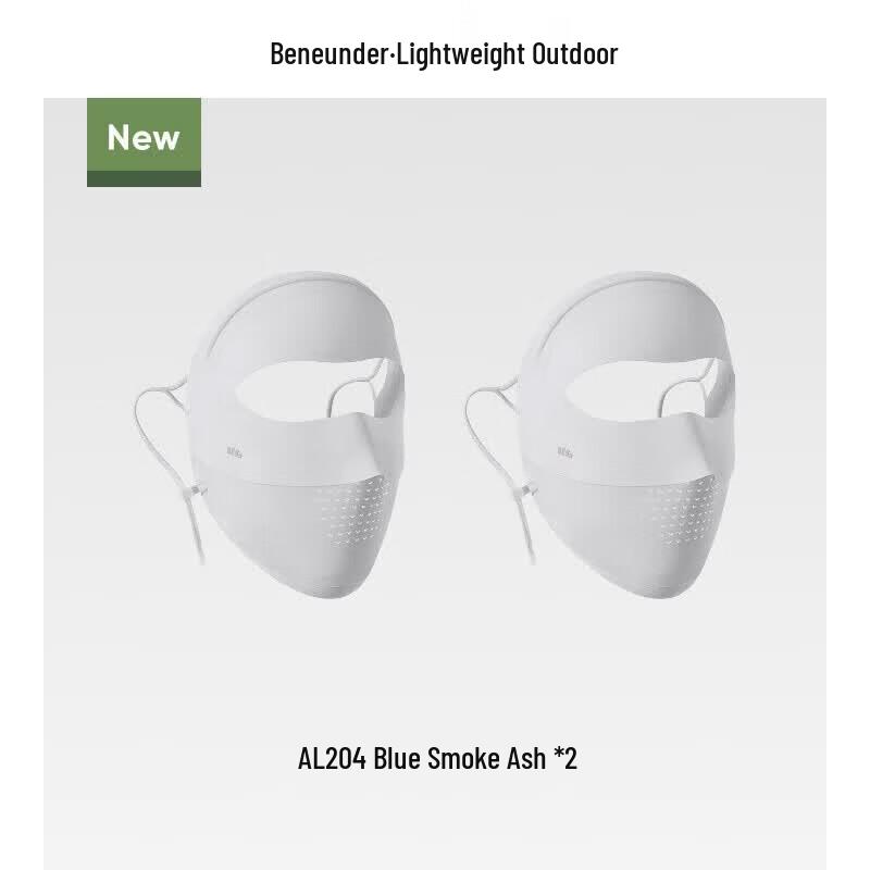 Beneunder Sun Protection Full Face Mask 2-Pack