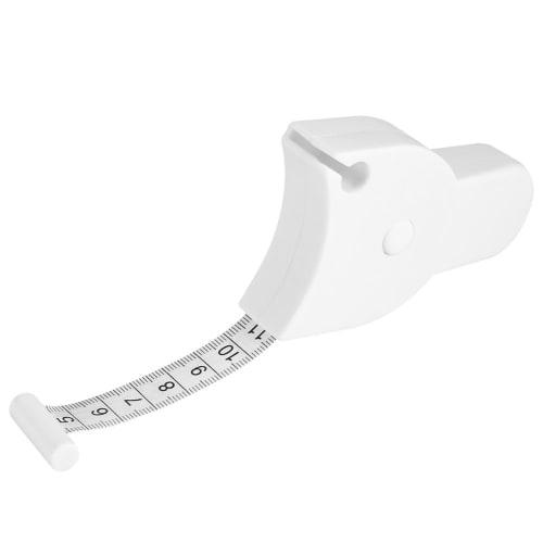 Set of 1 150cm / 60in Tape Measure, Skinfold Measuring Tape, Caliper, Body Measurement, Automatic Retractable, for Measuring Body Size, Thighs, Arms,