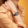 BUREI Women's Watch Analog Quartz Waterproof Fashion Leather Strap Casual Lightweight Stylish Gift (black)