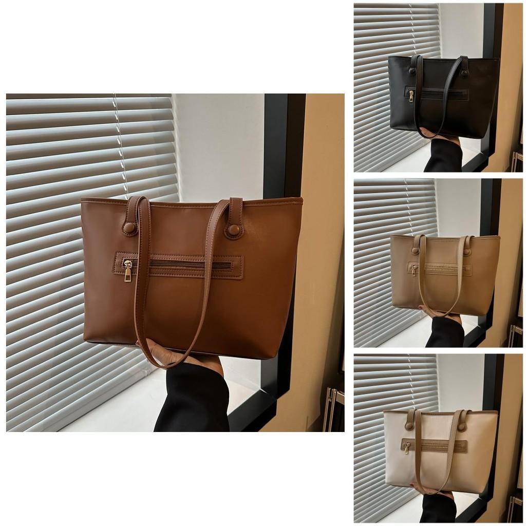 Trendy Urban Minimalist Pu Tote Bag For Women With Spacious Design For Everyday