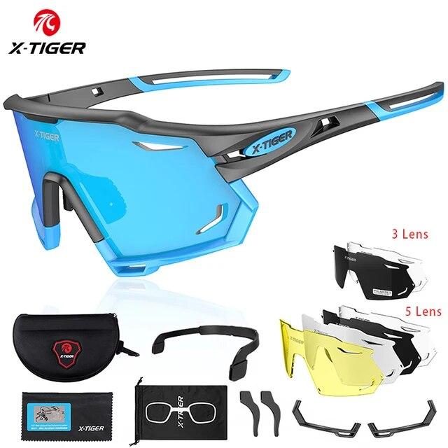 Cycling Sunglasses UV400 Protect Cycling Glasses Sports Polarized Men Bicycle Sunglasses MTB Racing Bike Glasses Eyewear