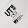 UNIQLO Printed T-Shirt Unisex tops Off-White 425627-01